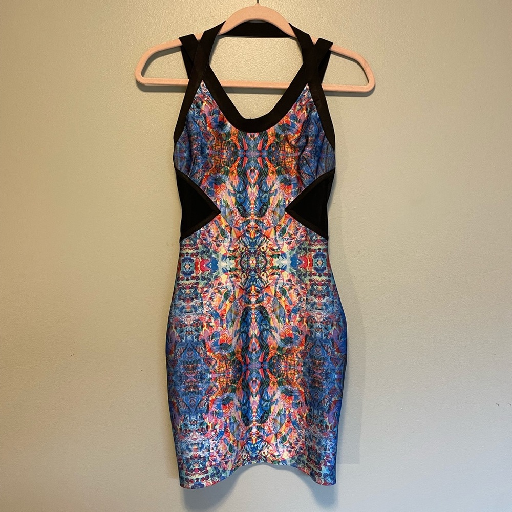 Psychedelic Bodycon Dress